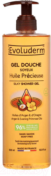 Изображение товара Гель для душа Evoluderm Gel Douche Huile Precieuse (500мл)