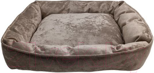 Изображение товара Лежанка для животных Homepet Plush 84196 (50x45x15см, латте)