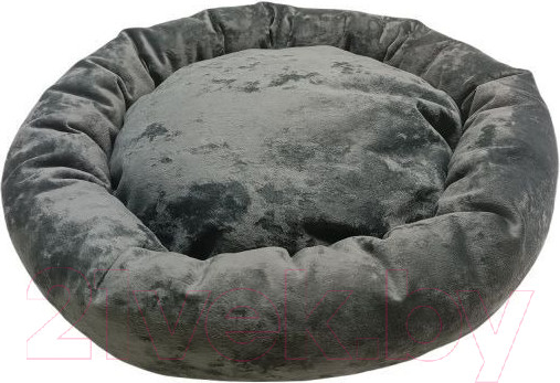 Изображение товара Лежанка для животных Homepet Plush 84199 (52x52x14см, темно-зеленый)