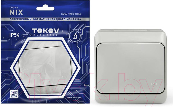 Изображение товара Выключатель Tokov Electric TKE-NX-P1-C06-IP54