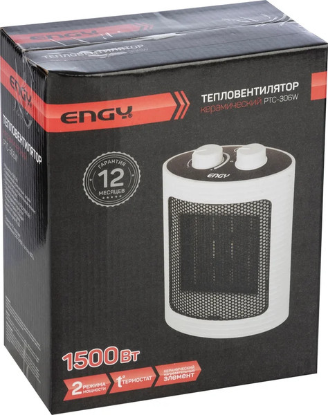 Изображение товара Тепловентилятор Engy PTC-306W