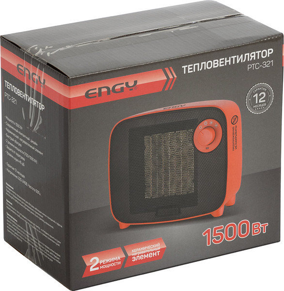 Изображение товара Тепловентилятор Engy PTC-321 (красный)