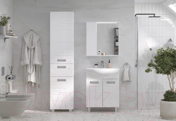 Изображение товара Шкаф-пенал для ванной Volna Joli 40 (напольный)