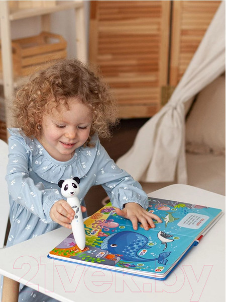 Изображение товара Развивающая игрушка BertToys Панда Тичи / 4630017947362 (белый)