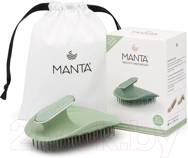 Изображение товара Расческа-массажер MANTA Brush SGSSGDSG40 (Green)