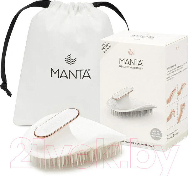 Изображение товара Расческа-массажер MANTA Brush WRGWLG4011 (White)