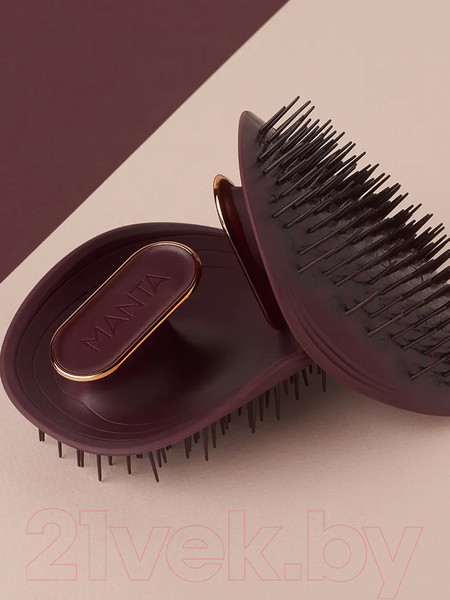 Изображение товара Расческа-массажер MANTA Brush BURGBUDBU4011 (Burgundy)