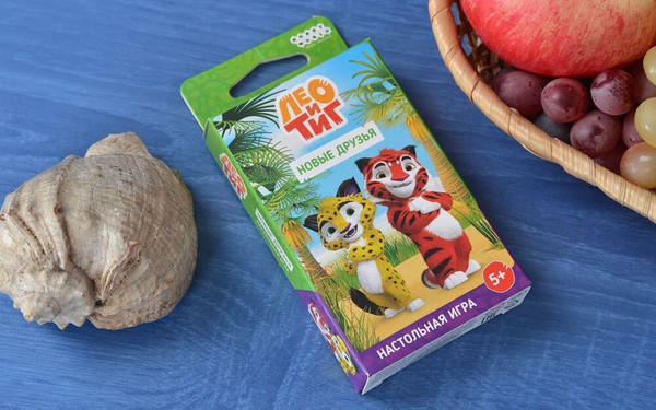 Изображение товара Настольная игра Мир Хобби Лео и Тиг. Новые друзья / 915674