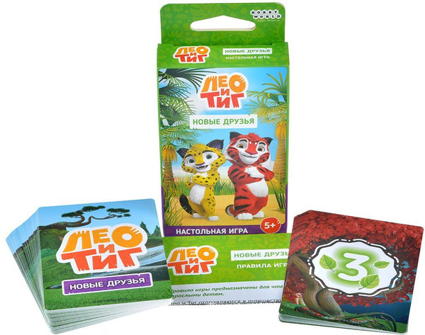Изображение товара Настольная игра Мир Хобби Лео и Тиг. Новые друзья / 915674