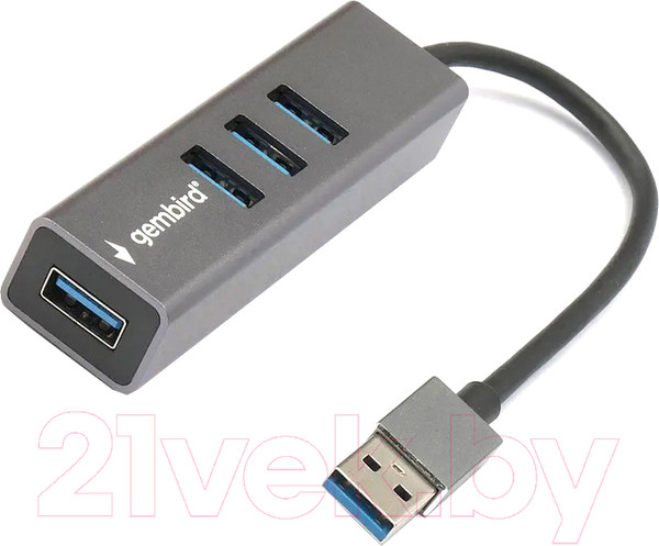 Изображение товара USB-хаб Gembird UHB-C454 (4 порта)