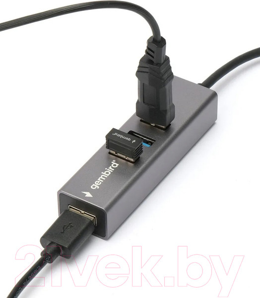 Изображение товара USB-хаб Gembird UHB-C454 (4 порта)