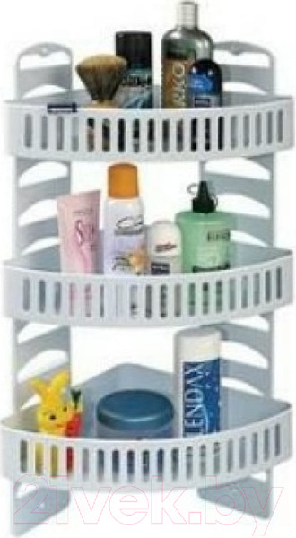 Изображение товара Полка для ванной Росспласт Премиум Плюс (белый)