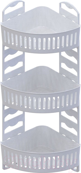 Изображение товара Полка для ванной Росспласт Премиум Плюс (белый)