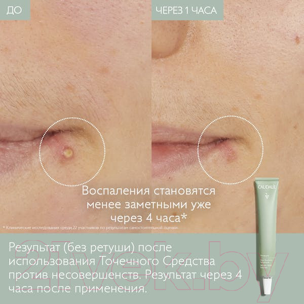Изображение товара Крем для лица Caudalie Vinoperfect Vinopure Stop Boutons Salicylique Точечный (15мл)