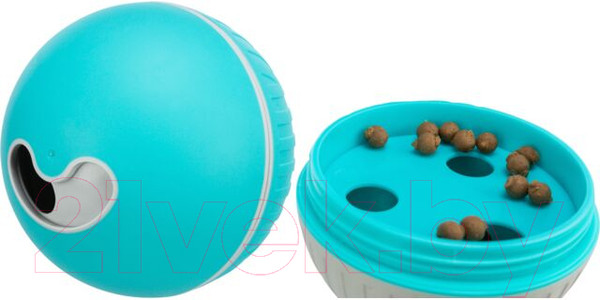 Изображение товара Игрушка для собак Trixie Snack Ball 33414 (голубой)