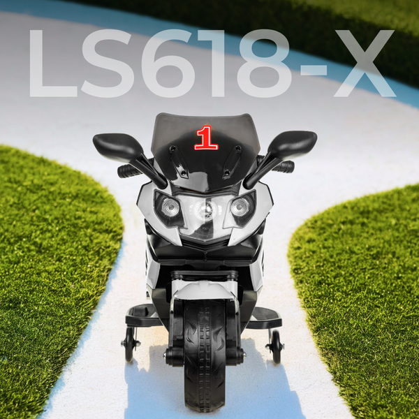 Изображение товара Детский мотоцикл Sundays LS618-Х (белый)