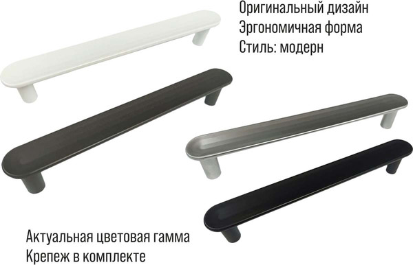 Изображение товара Ручка для мебели Trodos DMZ-22650 96 сплав ЦАМ (хром матовый)