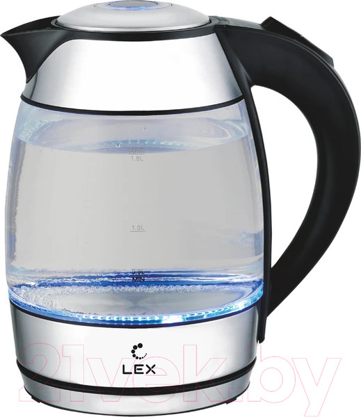 Изображение товара Электрочайник Lex LX 3006-1 (черный)