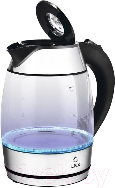 Изображение товара Электрочайник Lex LX 3006-1 (черный)