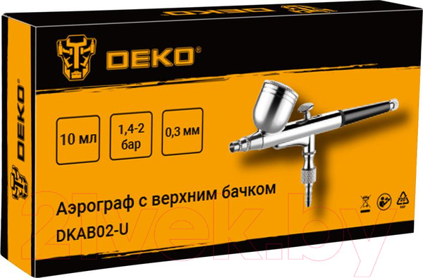 Изображение товара Аэрограф Deko DKAB02-U / 018-0924