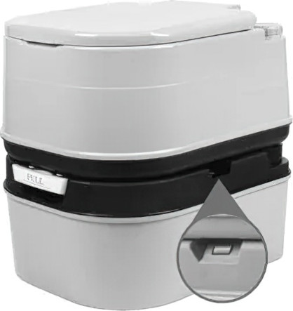 Изображение товара Портативный биотуалет Толик 24л (с индикатором)