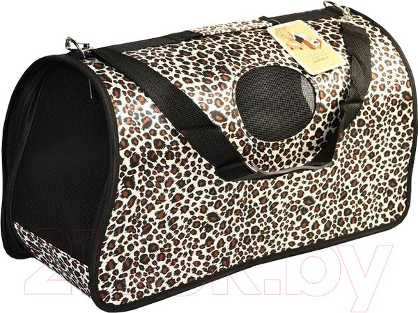 Изображение товара Сумка для животных Homepet Леопард 81291 (37x19x23см)