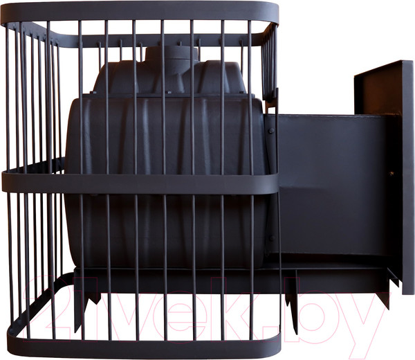 Изображение товара Печь-каменка КомфортПром Премиум Чугун дверь со стеклом / декор 112211776