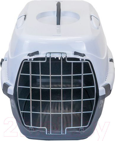 Изображение товара Переноска для животных Homepet Малая 82995 (серо-белый)