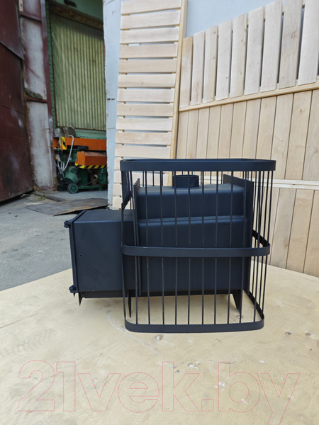 Изображение товара Печь-каменка КомфортПром Чугунная дверь 112211759