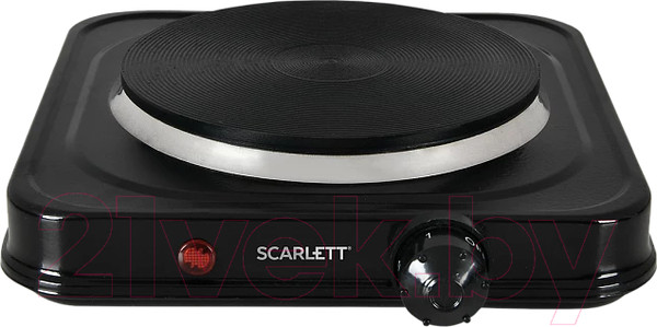 Изображение товара Электрическая настольная плита Scarlett SC-HP700S31 (черный)