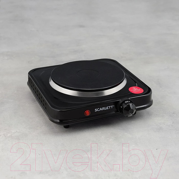 Изображение товара Электрическая настольная плита Scarlett SC-HP700S31 (черный)