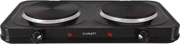 Изображение товара Электрическая настольная плита Scarlett SC-HP700S32 (черный)