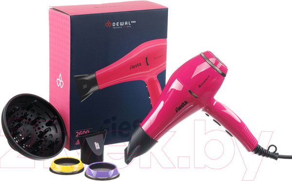 Изображение товара Профессиональный фен Dewal Fiesta 03-2010 (фуксия)