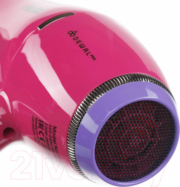 Изображение товара Профессиональный фен Dewal Fiesta 03-2010 (фуксия)