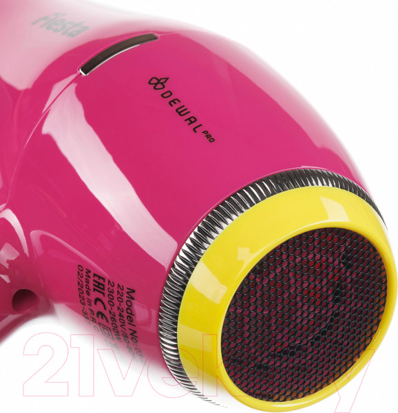 Изображение товара Профессиональный фен Dewal Fiesta 03-2010 (фуксия)