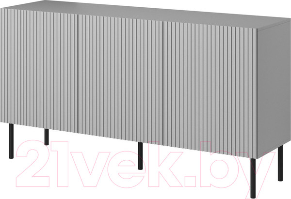 Изображение товара Тумба Halmar Asensio KM-1 (светло-серый/черный)