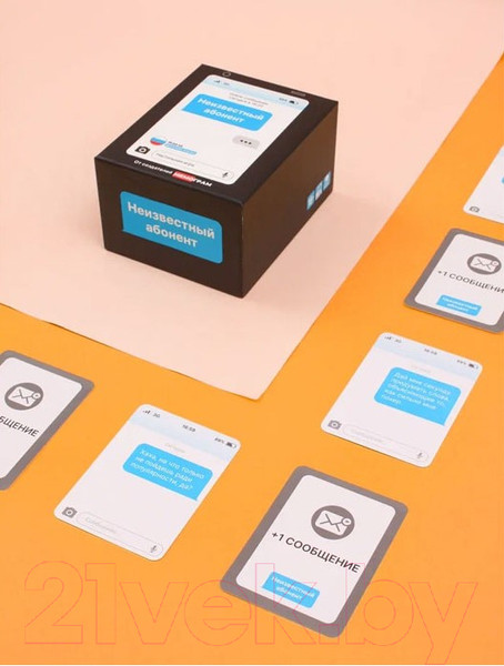 Изображение товара Настольная игра Мемограм Неизвестный абонент