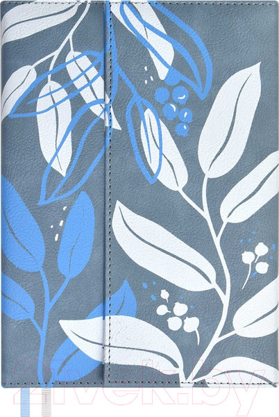 Изображение товара Ежедневник Escalada Шеврет Экстра / 63964 (160л, серый/голубой)