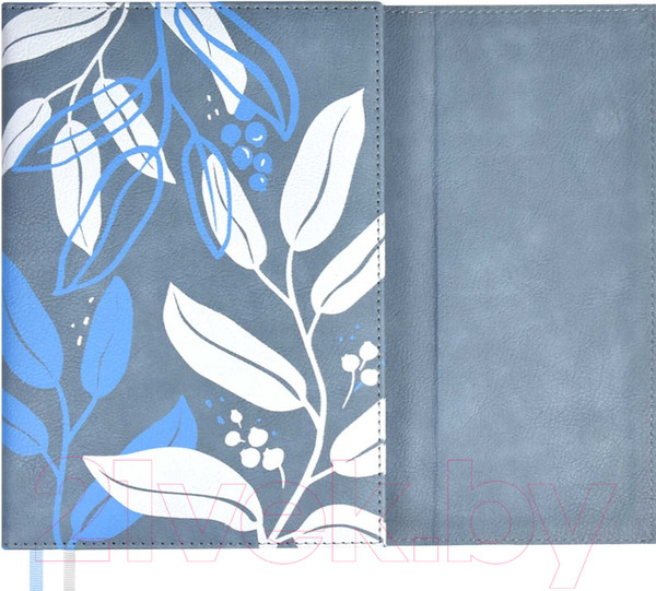 Изображение товара Ежедневник Escalada Шеврет Экстра / 63964 (160л, серый/голубой)