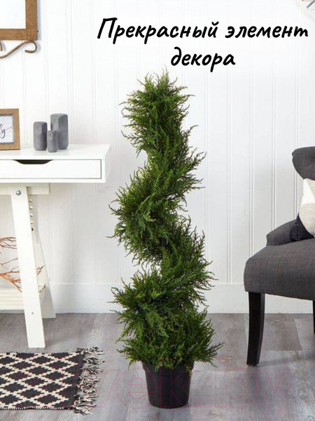 Изображение товара Искусственное растение Merry Bear Home Decor Туя спиралевидная / KA0035