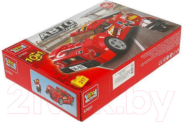 Изображение товара Конструктор Город мастеров Спорткар 10 в 1 / 57031-ZH (217эл)