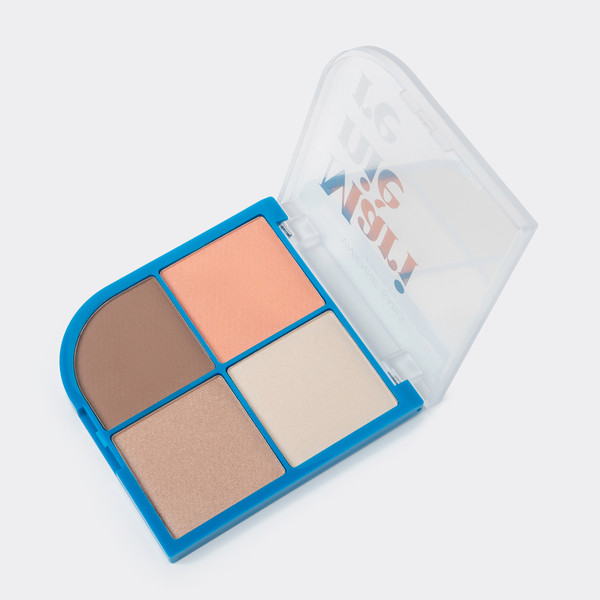 Изображение товара Палетка для скульптурирования Vivienne Sabo Mariniere тон 01 Пудровая (17.2г)