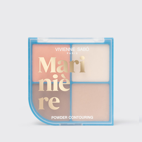 Изображение товара Палетка для скульптурирования Vivienne Sabo Mariniere тон 01 Пудровая (17.2г)