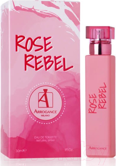Изображение товара Туалетная вода Arrogance Rose Rebel (30мл)