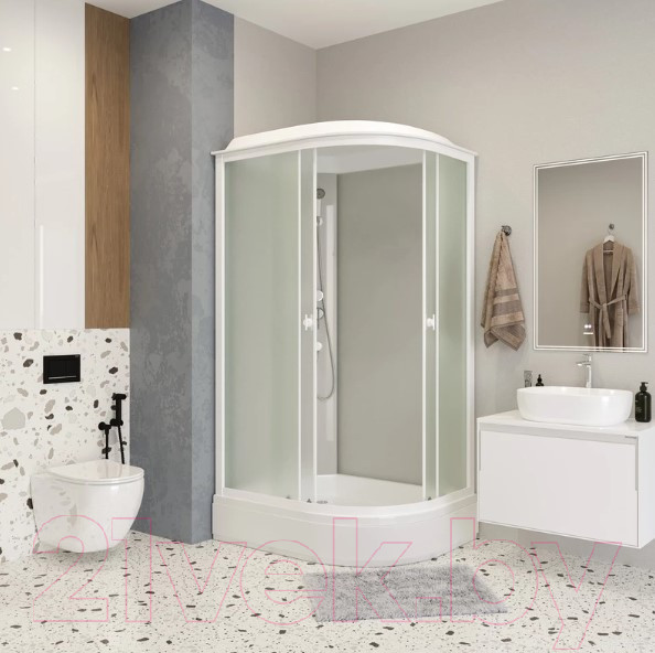 Изображение товара Душевая кабина Niagara Promo P90/70/26L/MT 90x70x215