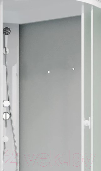 Изображение товара Душевая кабина Niagara Promo P90/80/26L/MT/BK 90x80x195