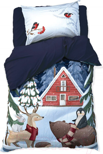 Изображение товара Комплект постельного белья Этель Christmas Night 1.5сп / 9910294
