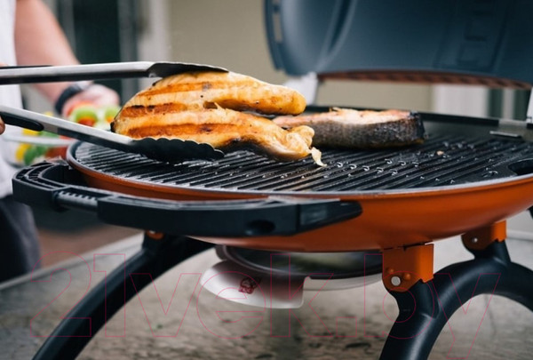Изображение товара Газовый гриль O-GRILL 800T (синий)