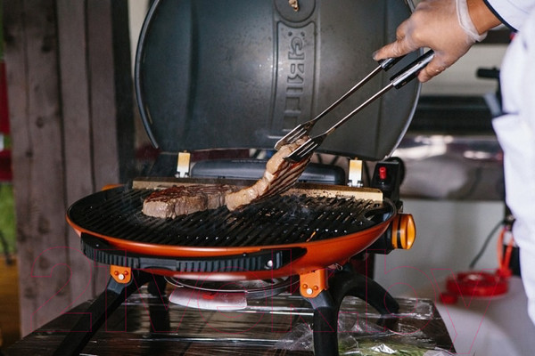 Изображение товара Газовый гриль O-GRILL 700T (синий)