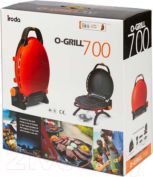 Изображение товара Газовый гриль O-GRILL 700T (синий)